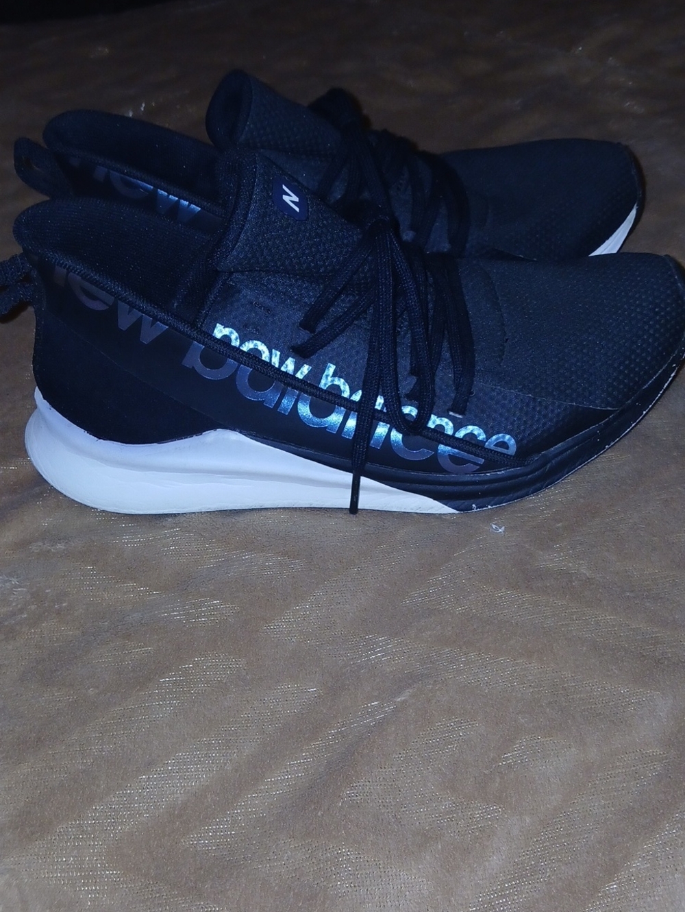 Womens New Balance Powher Run V1 Black Iridescent Running Sneakers Sz: 9